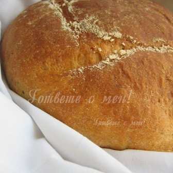 Хляб с овесени ядки и картофено пюре