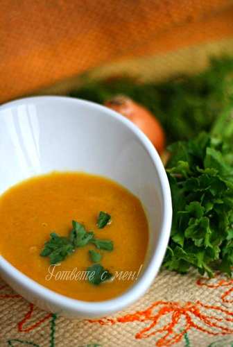 Супа от моркови с джинджифил II