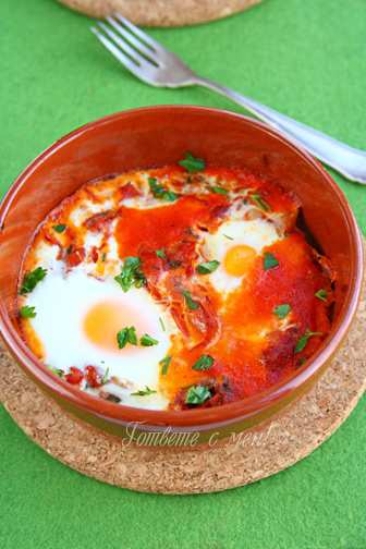 Яйца по марокански